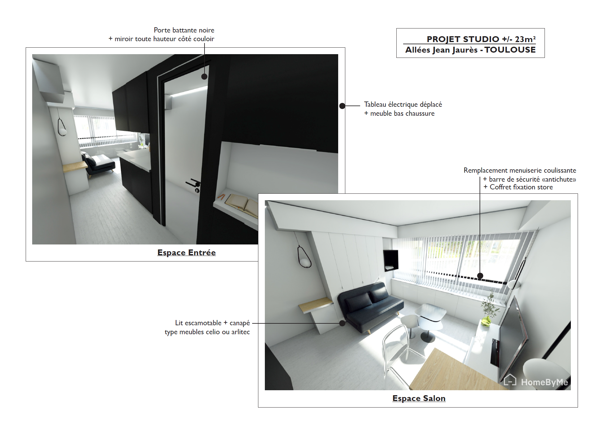 Transformer un bureau en Studio à Toulouse